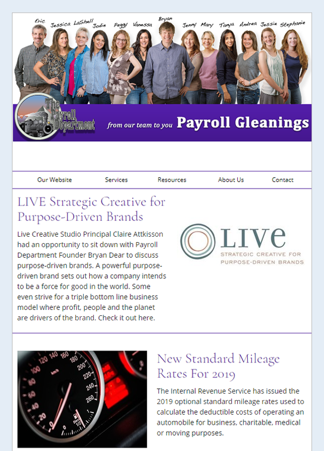 Internal Company Newsletter Samples PDF Template